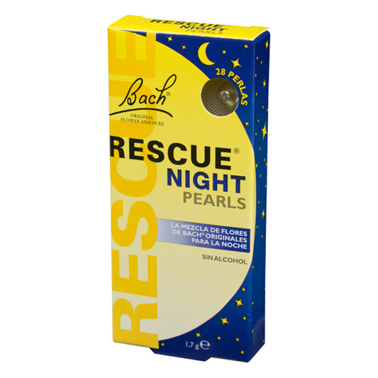 Bach Rescue Night Pearls 28 Perlas