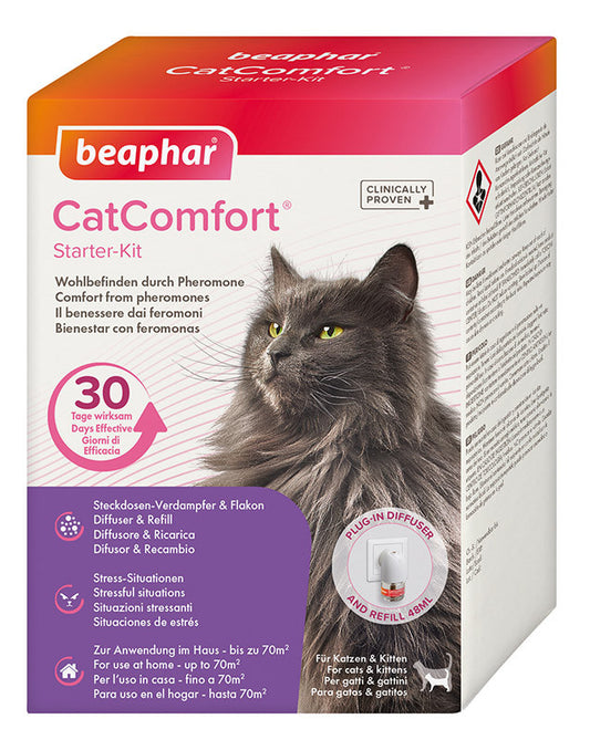 Beaphar Cat Comfort Difusor y Recambio Gatos 48 ml