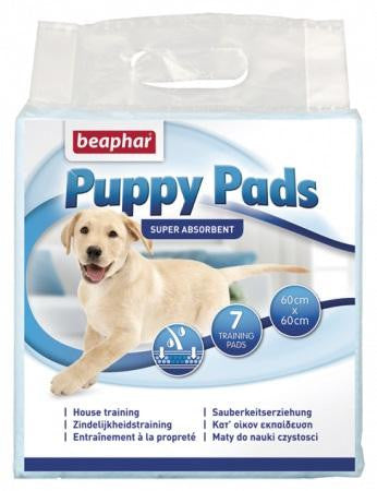 Beaphar Puppy Pads Empapador Higienico 60X60 7 unidades
