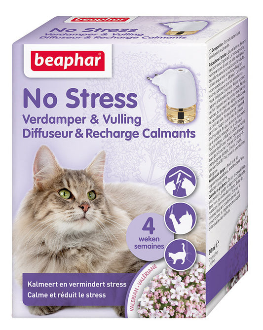 Beaphar No Stress Gato Pack Difusor y Recambio 30 ml