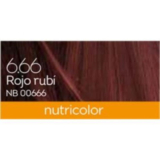 Biokap Tinte Red Ruby Dye 140Ml. Rojo Rubi ·6.66