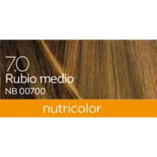 Biokap Tinte Medium Blond Dye 140Ml. Rubio Medio ·7.0