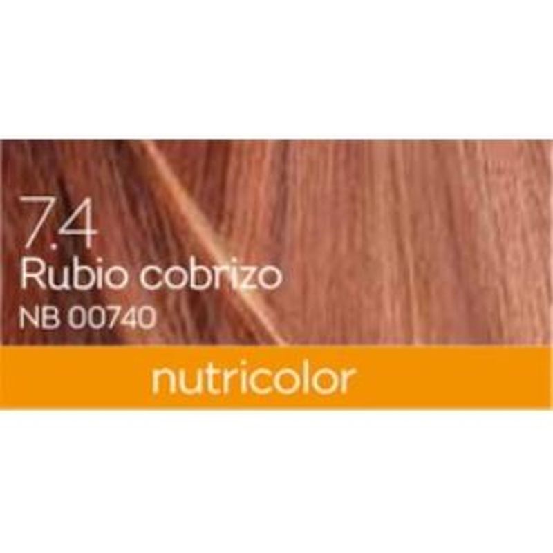 Biokap Tinte Auburn Blond Dye 140Ml. Rojo Cobrizo ·7.4
