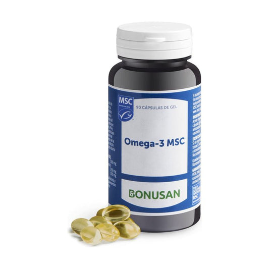 Bonusan Omega-3 Msc , 90 cápsulas de gel