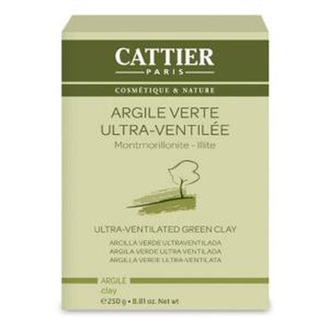 Cattier Arcilla Verde Ultra Ventilada 250Gr. 