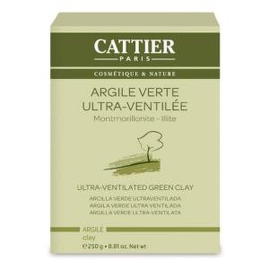 Cattier Arcilla Verde Ultra Ventilada 250Gr. 
