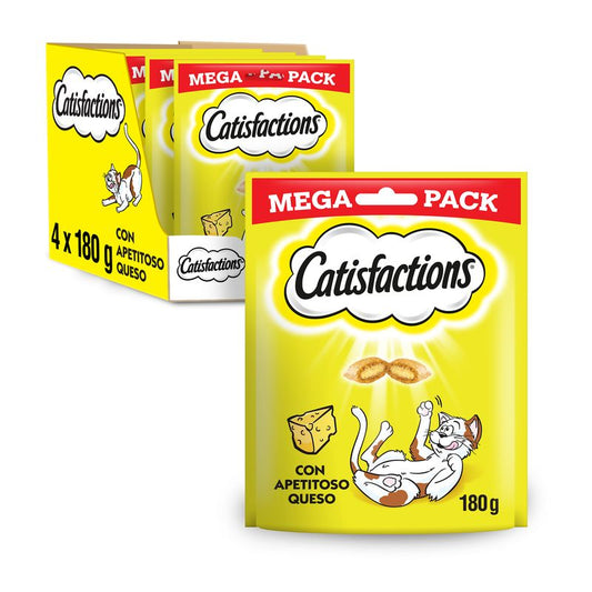 Catisfactions Megapack Queso 4X180Gr