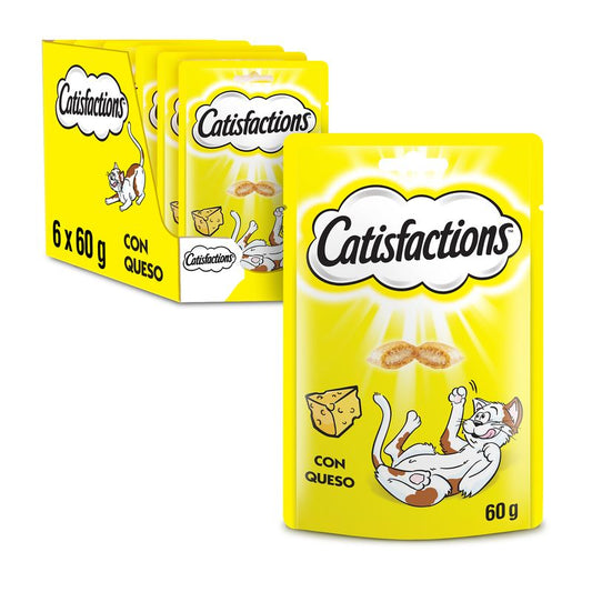 Catisfactions Queso 6X60Gr