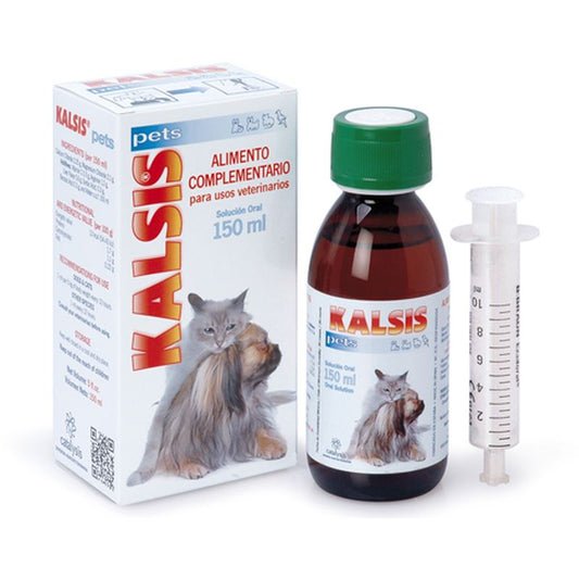 Kalsis Pets Solución Oral Alimento Complementario Sistema Óseo , 150 ml