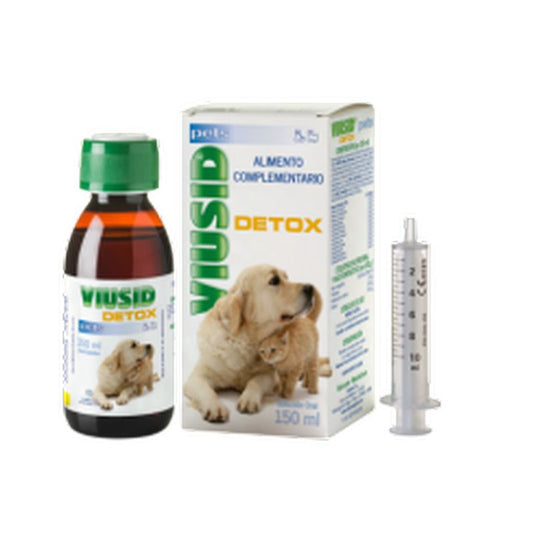 Viusid Detox Pets Solución Oral Alimento Complementario  Probiótico , 150 ml