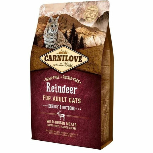 Carnilove Feline Adult Reno Energy Outdoor 2Kg pienso para gatos