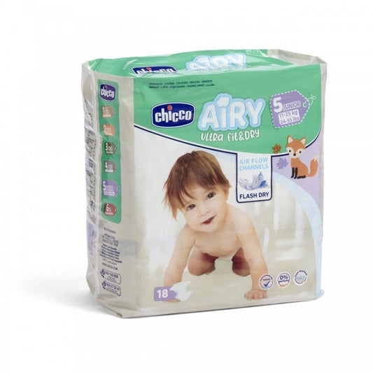 Chicco Pañales Airy Junior 11-25 Kg 18 Ud