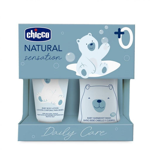 Chicco Set Natural Sensation Higiene Y Crema