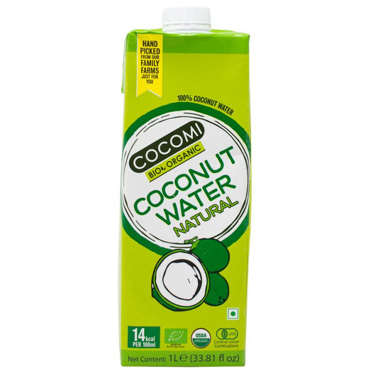 Cocomi Agua Coco Natural Bio , 1 litro   