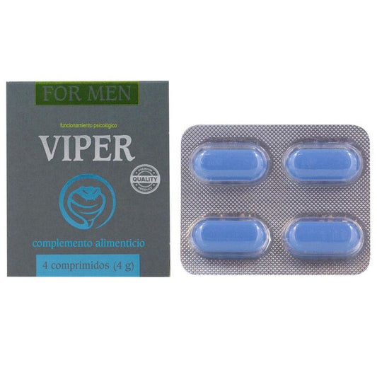 Cobeco Pharma Viper Potenciador Masculino 4 Capsulas