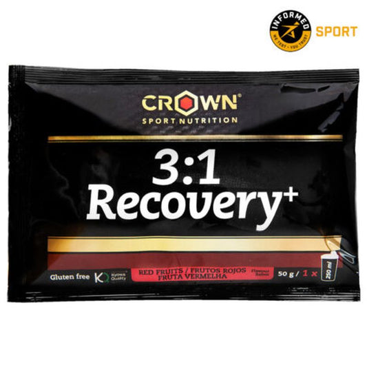 Crown Sport Nutrition 3:1 Recovery+ Frutos Rojos Monodosis , 50 gr