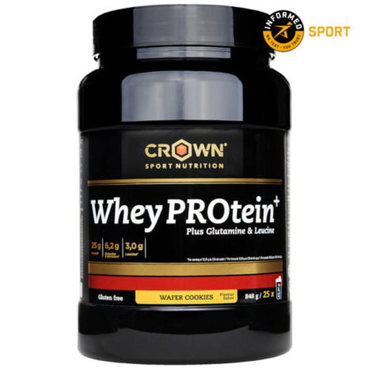 Crown Sport Nutrition Whey Protein + Wafer Cookies  , 834 gr (25 porciones) 