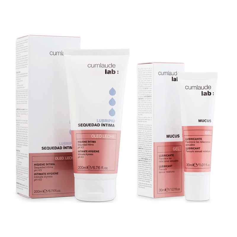 Cumlaude Lab Pack Lubripiù Crema Íntima 200 Ml + Mucus Lubricante 30 Ml