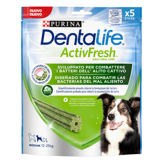 Dentalife Activefresh Medium 6X115, snack para perros