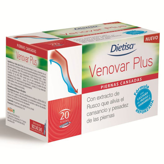 Dietisa Venovar Plus , 20 viales