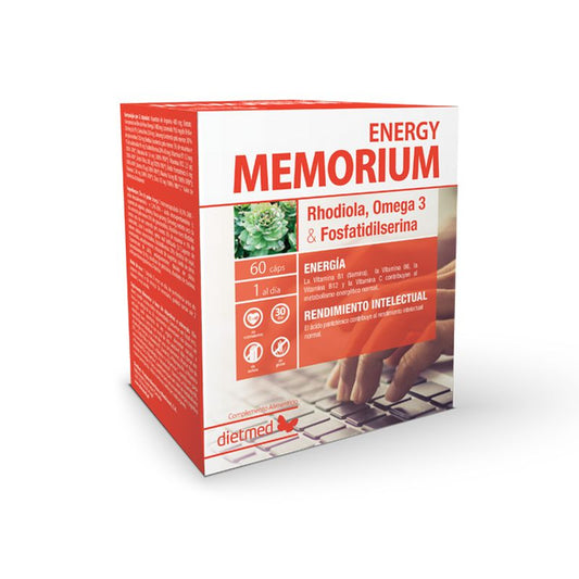 Dietmed Memorium Energy , 60 cápsulas