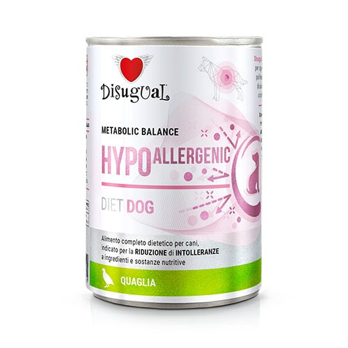 Disugual Diet Dog Hypoallergenic Codorniz 6X400Gr