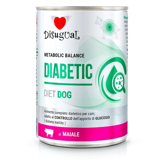 Disugual Diet Dog Diabetic Cerdo 6X400Gr