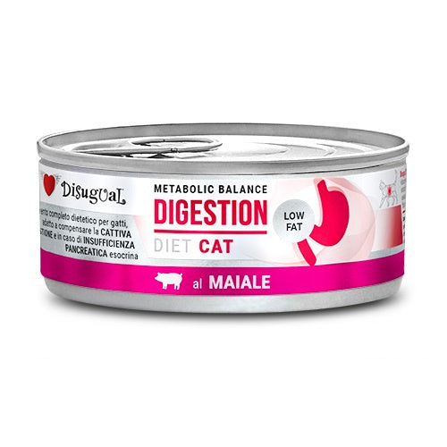 Disugual Diet Cat Digestion Low Fat Cerdo 12X85Gr