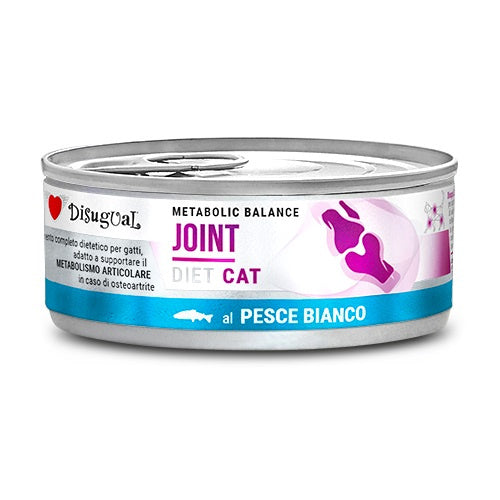 Disugual Diet Cat Joint Pescado Blanco 12X85Gr