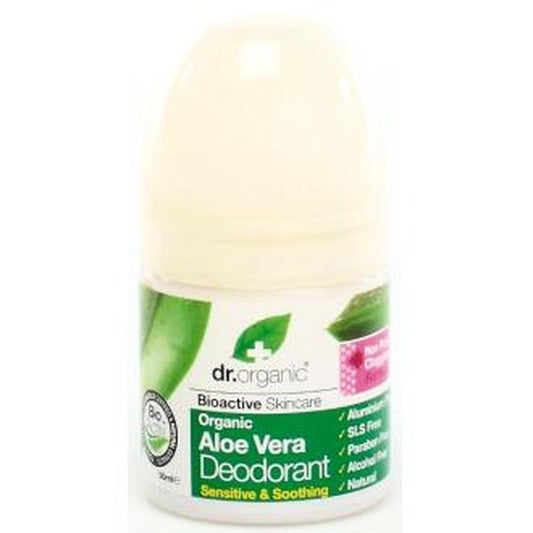 Dr. Organic Desodorante Aloe Vera Organico 50Ml. 