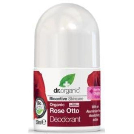 Dr. Organic Desodorante Rosa De Damasco 50Ml. 