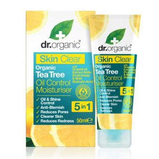 Dr. Organic Skin Clear Crema Con Control De Aceite 50Ml. 