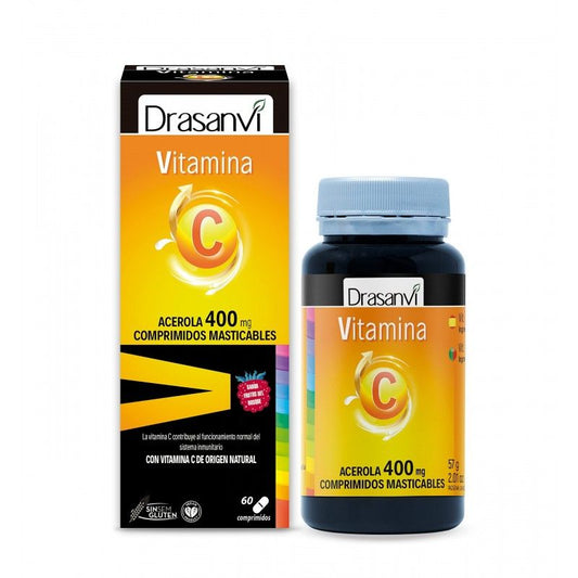 Drasanvi Vitamina C 400Mg Masticable , 60 comprimidos