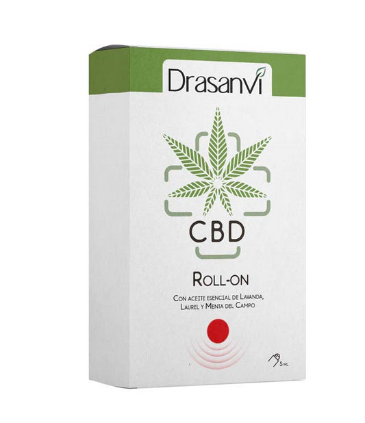 Drasanvi Roll On CBD Rojo Alivio Tensiones Cabeza , 5 ml