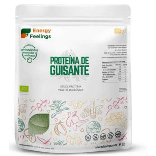 Energy Feelings Proteina De Guisante 500Gr. Eco Vegan Sg 