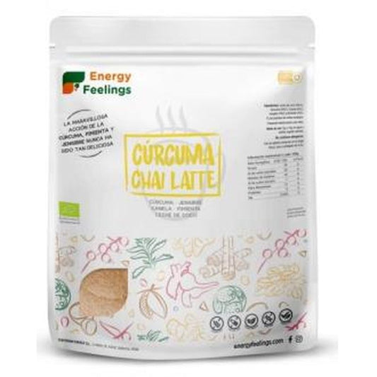 Energy Feelings Curcuma Chai Latte 500Gr. Eco Vegan Sg 