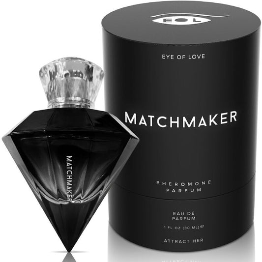 Eye Of Love Matchmaker Black Diamond Perfume Feromonas Para Él 30 Ml 