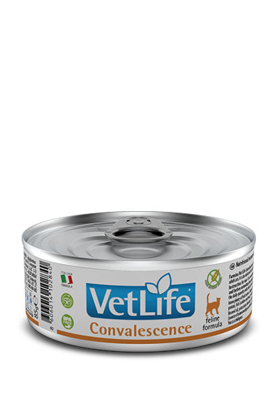 Farmina Vet Life Cat Convalescence Caja 12X85Gr, comida húmeda para gatos