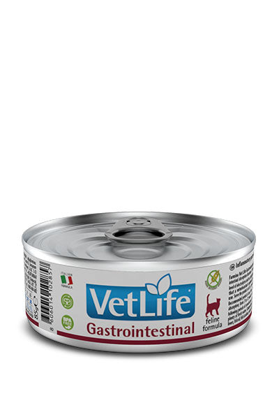 Farmina Vet Life Cat Gastrointestinal Caja 12X85Gr, comida húmeda para gatos