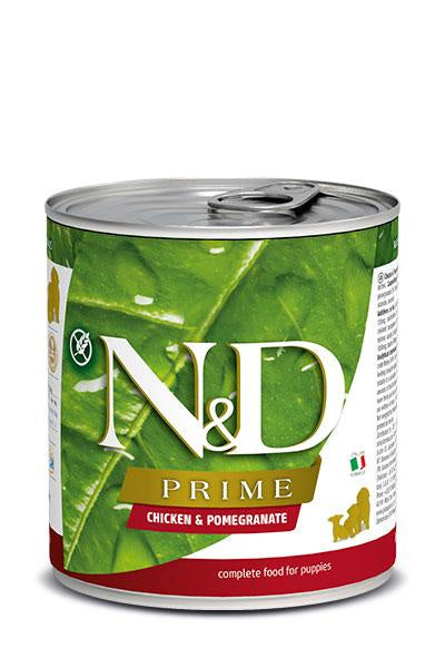 Farmina N&D Dog Puppy Prime Pollo Caja 6X285Gr, comida húmeda para perros cachorros