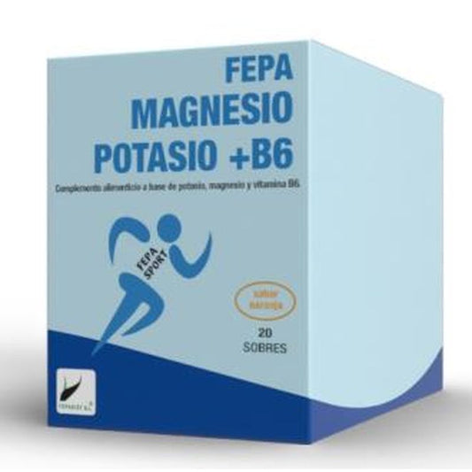 Fepadiet Fepa Sport Magnesio+Potasio+B6 Naranja 20Sbrs.