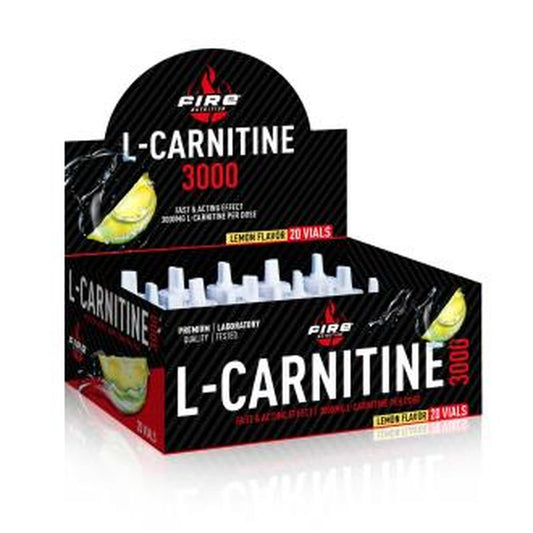 Fire Nutrition L-Carnitine Limon 3000Mg 20Viales 
