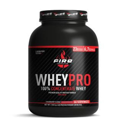 Fire Nutrition Wheypro Concentrate Fresa 2Kg. 