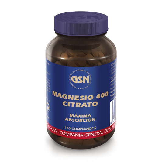 Gsn Magnesio Citrato 400 , 120 comprimidos