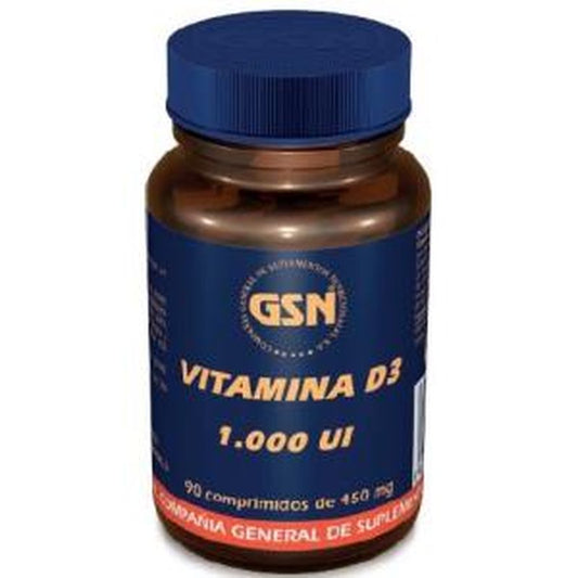 Gsn Vitamina D3 1000Ui 90 Comprimidos 
