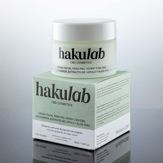 Hakulab Crema Facial Hidratante Para Pieles Jovenes Con Cbd , 50 ml