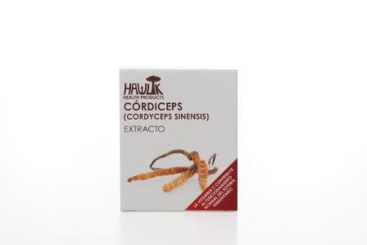 Hawlik Cordiceps (Cordyceps Sinensis). Extracto Puro 60 V, 60 Cápsulas      