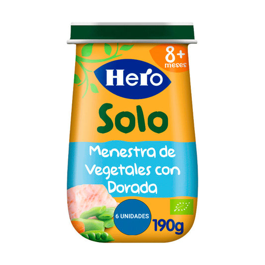 Hero Baby Menestra Verduras Con Dorada Eco Solo 6X190 Gr