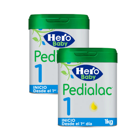 Pack 2 X Hero Baby Pedialac Leche 1, 1Kg