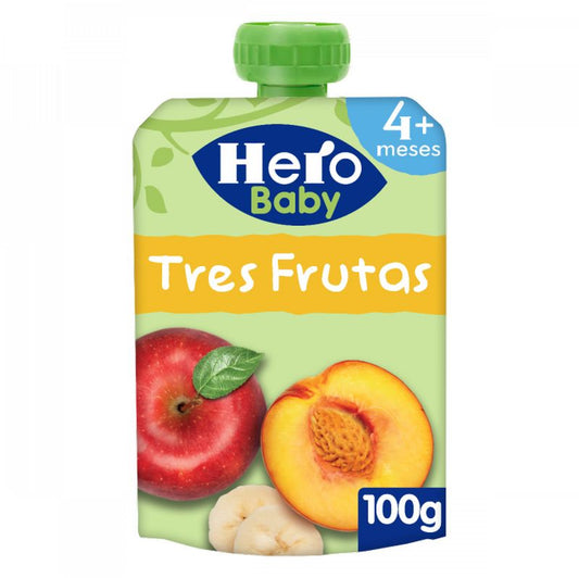 Hero Baby Bolsita  Tres Frutas 100G